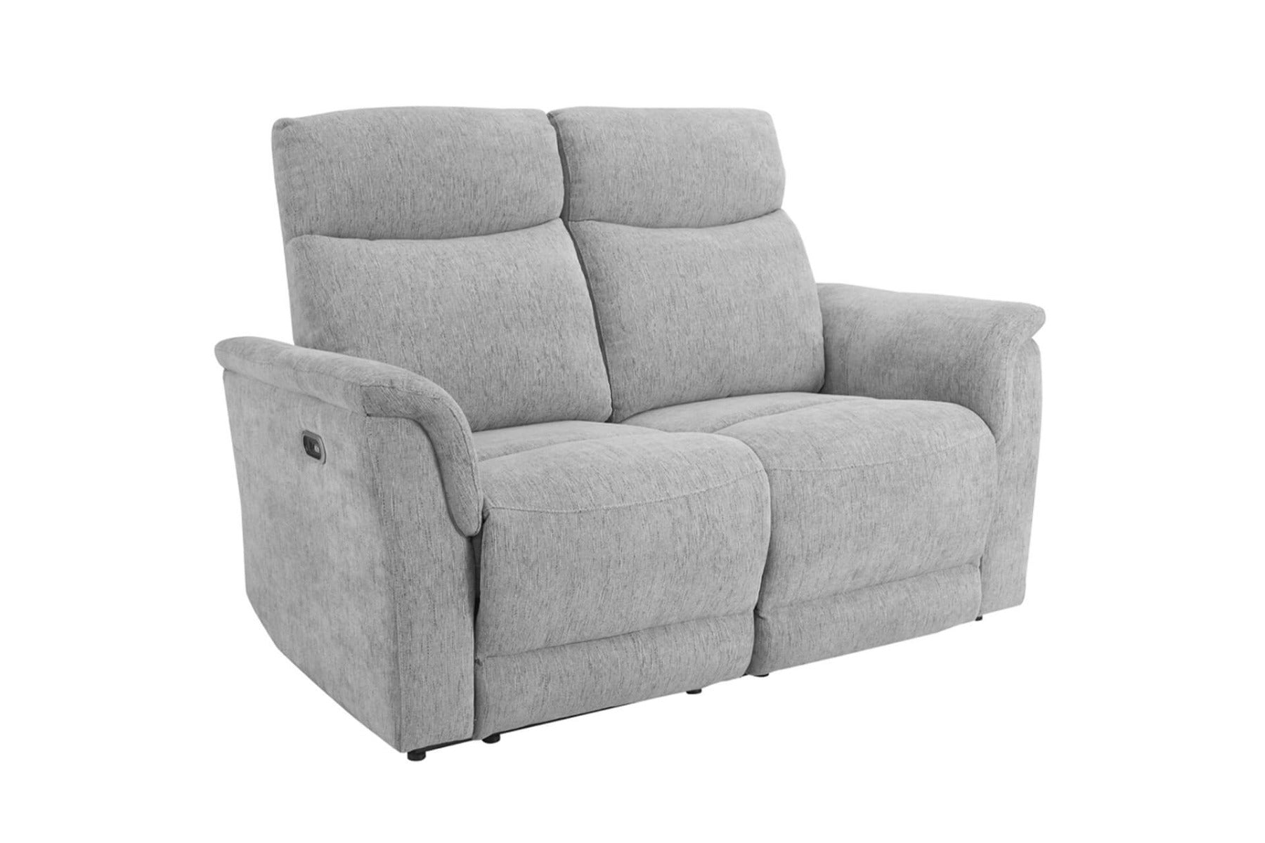 Maude 2 Seater Electric Recliner in Mocha or Grey – Modern Comfort with USB Charging – Free Nationwide Delivery