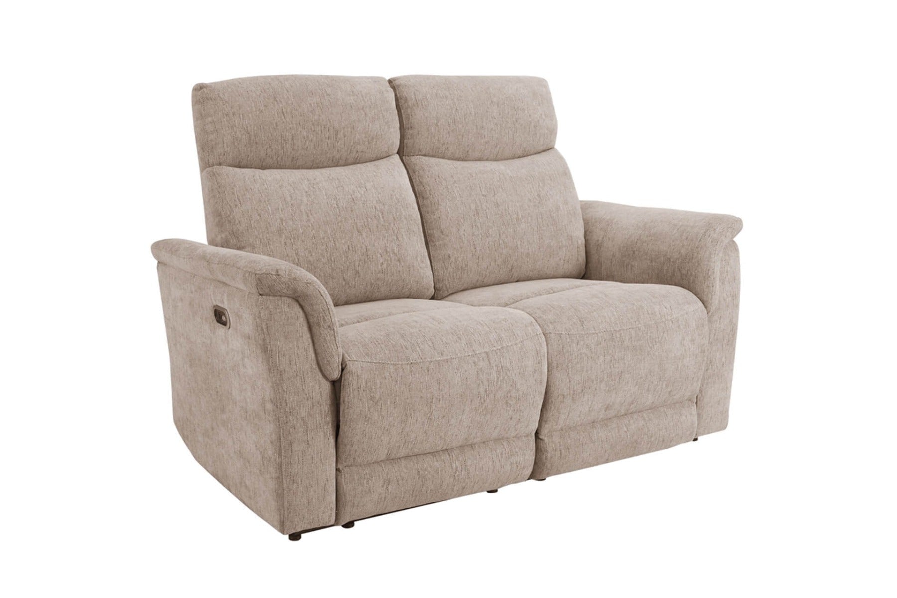 Maude 2 Seater Electric Recliner in Mocha or Grey – Modern Comfort with USB Charging – Free Nationwide Delivery