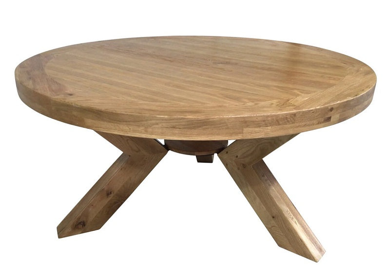 Maximus Oak Round Dining Tables