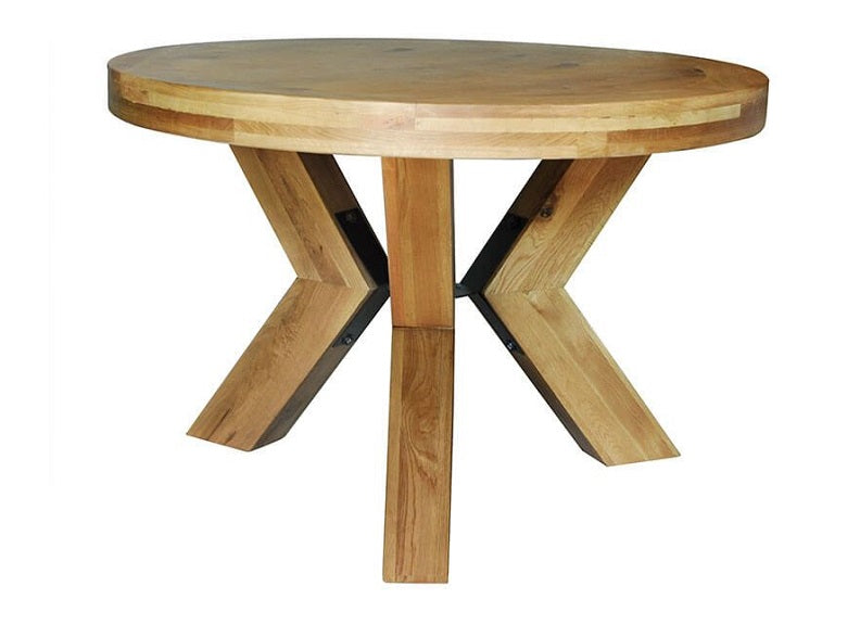 Maximus Oak Round Dining Tables
