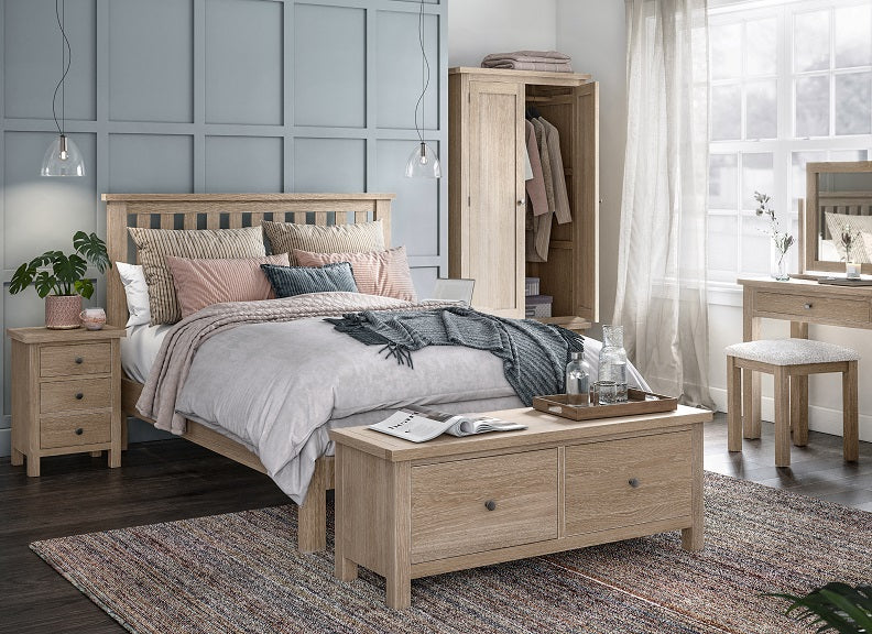 MODERN COUNTRY OAK VANITY MIRROR__ FREE NATIONWIDE DELIVERY BY HOMELINE FURNITURE