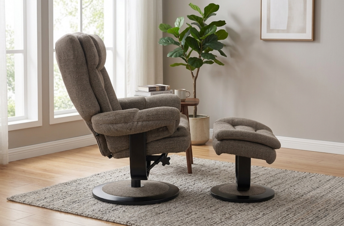 Rio Swivel Chair & Footstool – supplier image 3