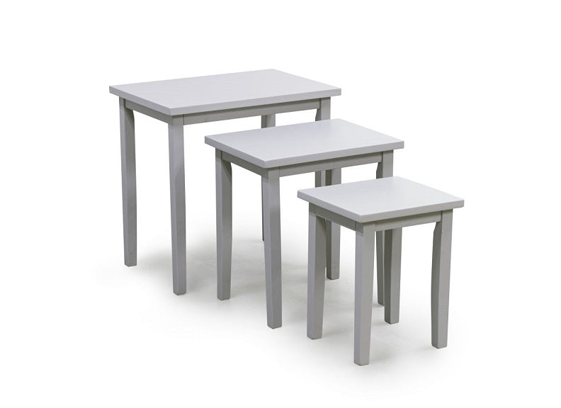 Melissa Grey & Oak Nest Of Tables