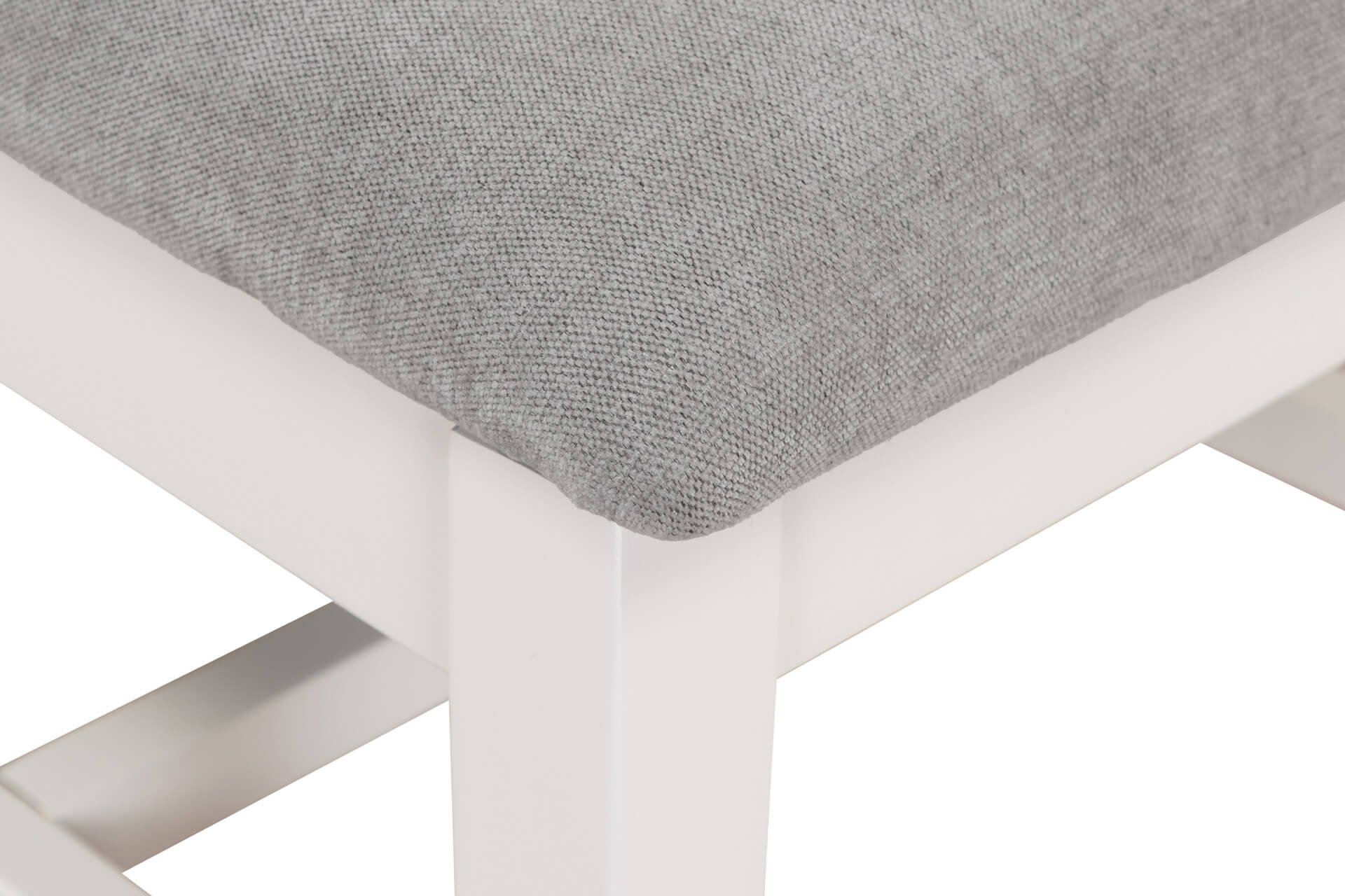 Mellor Dining Chair Fabric Seat Grey