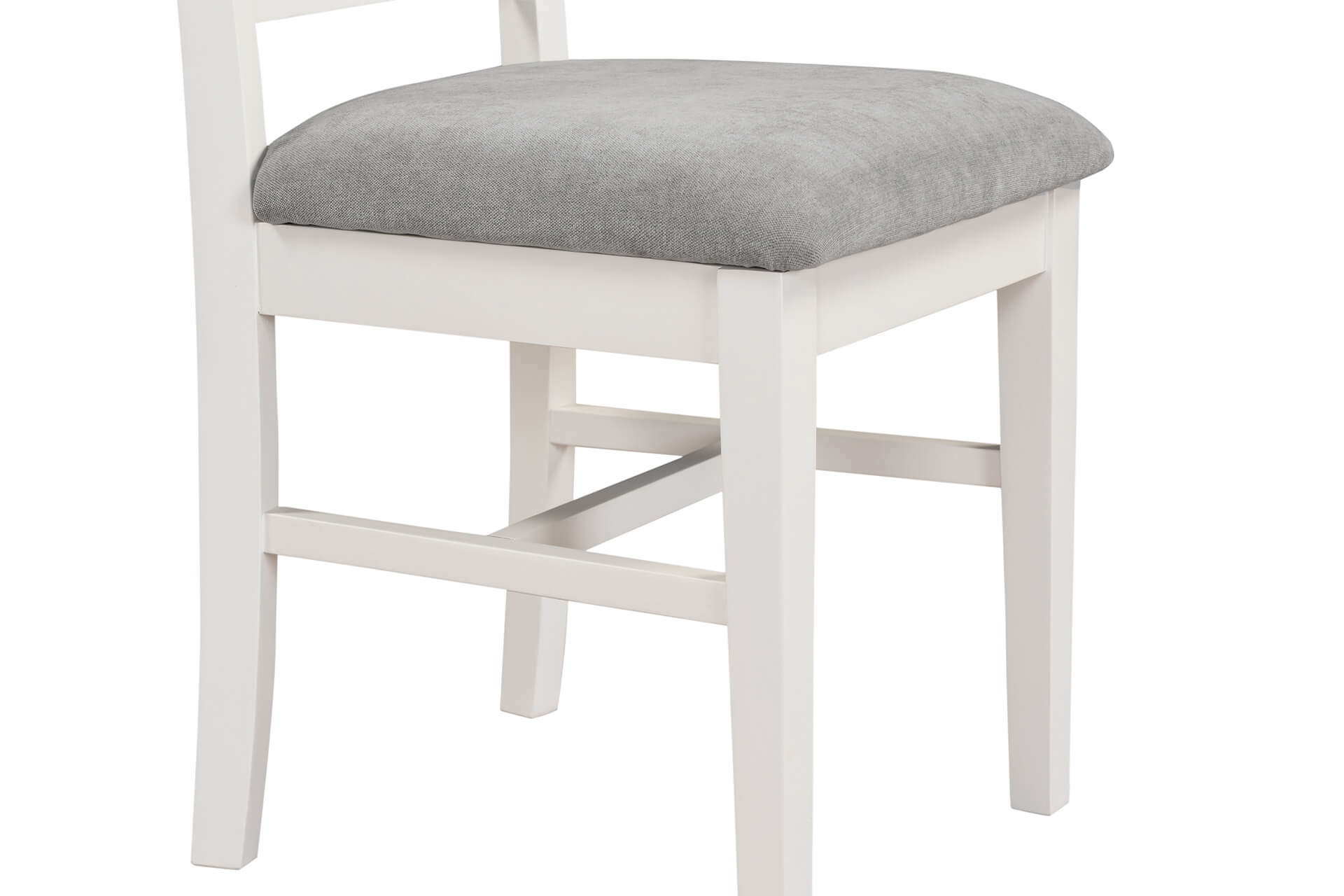 Mellor Dining Chair Fabric Seat Grey