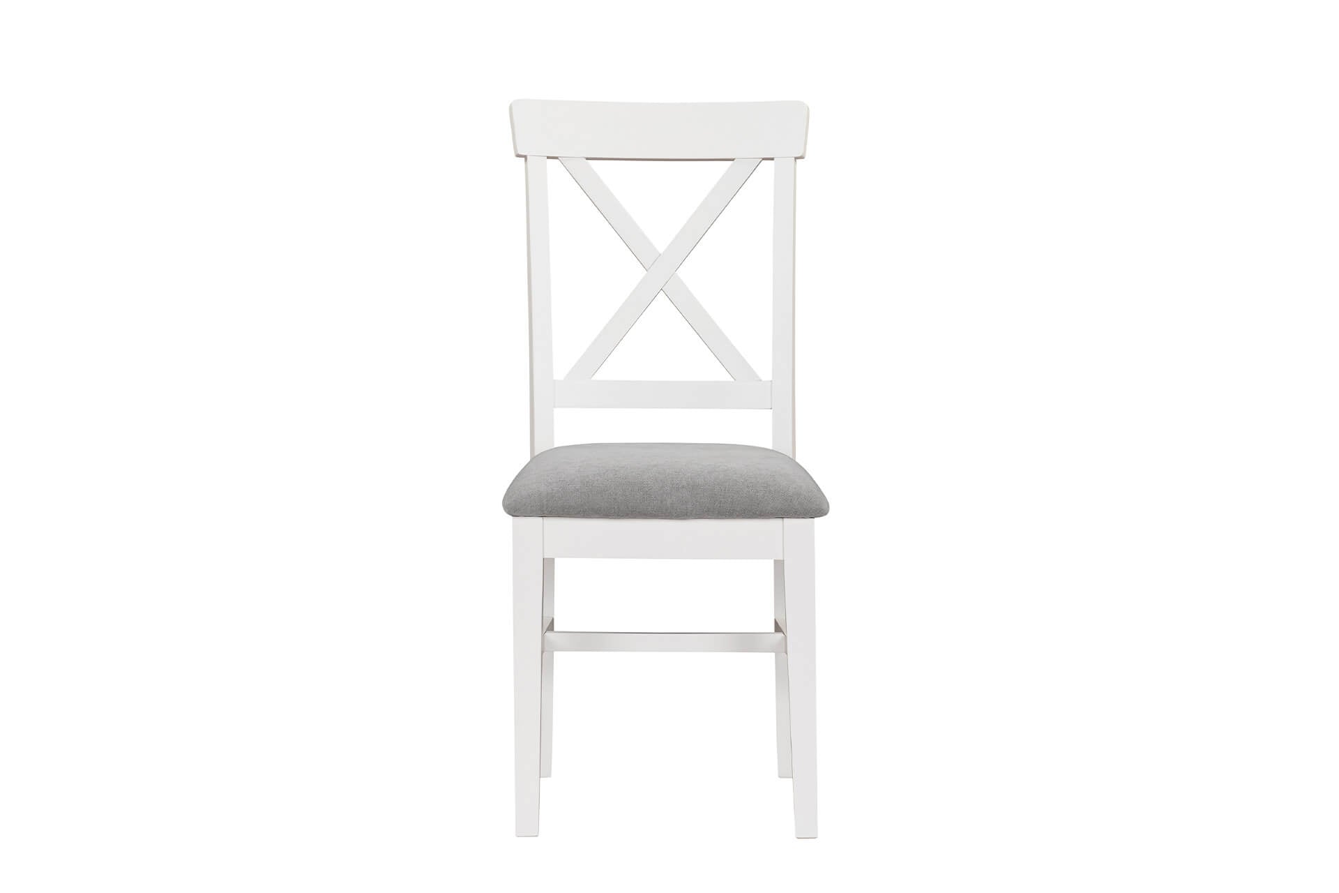 Mellor Dining Chair Fabric Seat Grey