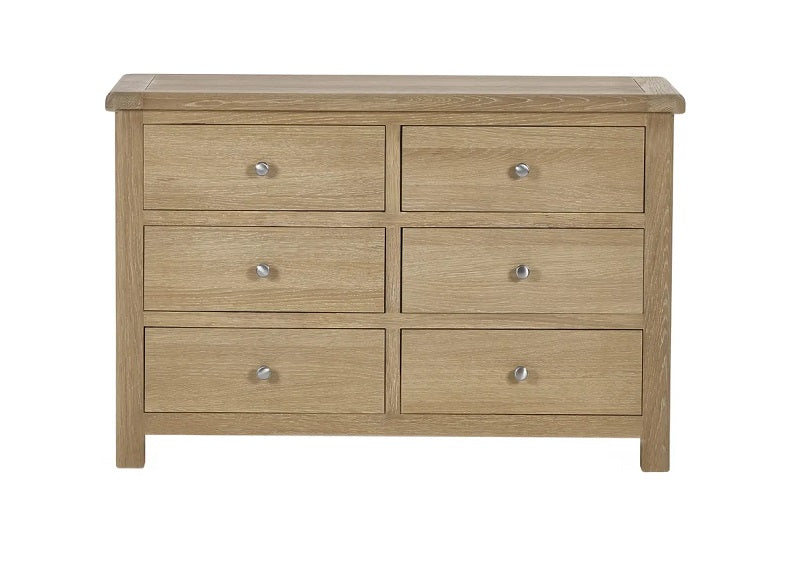 Memphis Six Drawer Wide Chest