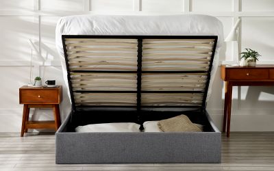 Merida Ottoman Storage Bed - open