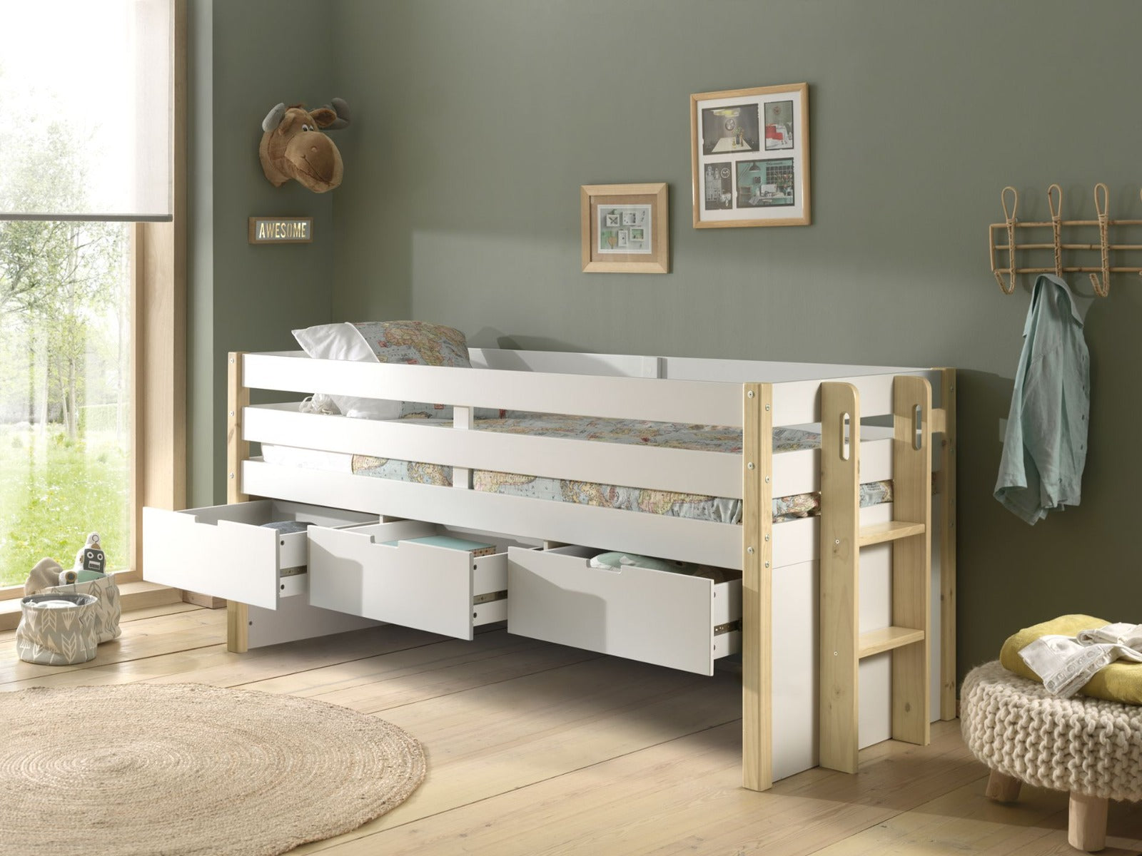 MARGRIT CAPTAIN BED 91