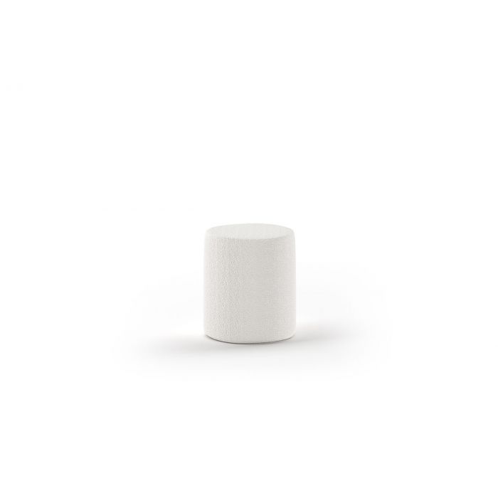 MOON STOOL WHITE BOUCLE