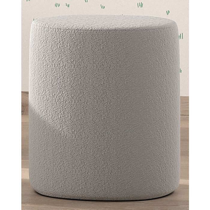 MOON STOOL GREY BOUCLE