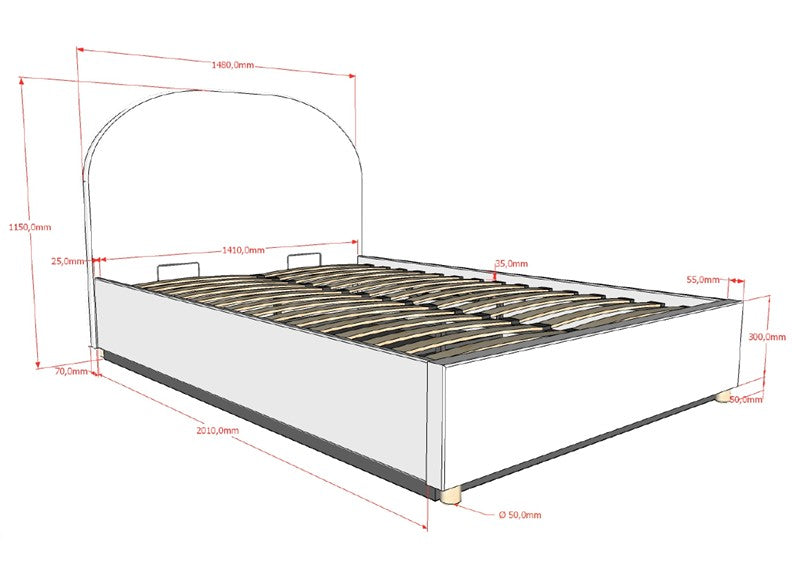 Moon Ottoman Child's Beds