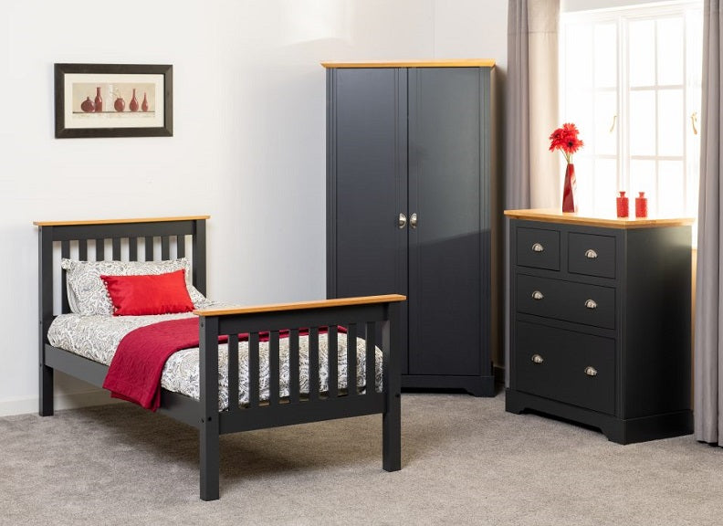 Monaco Grey & Oak High Foot Beds