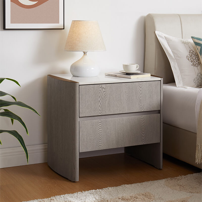 Mondello 2 Drawer Bedside Table