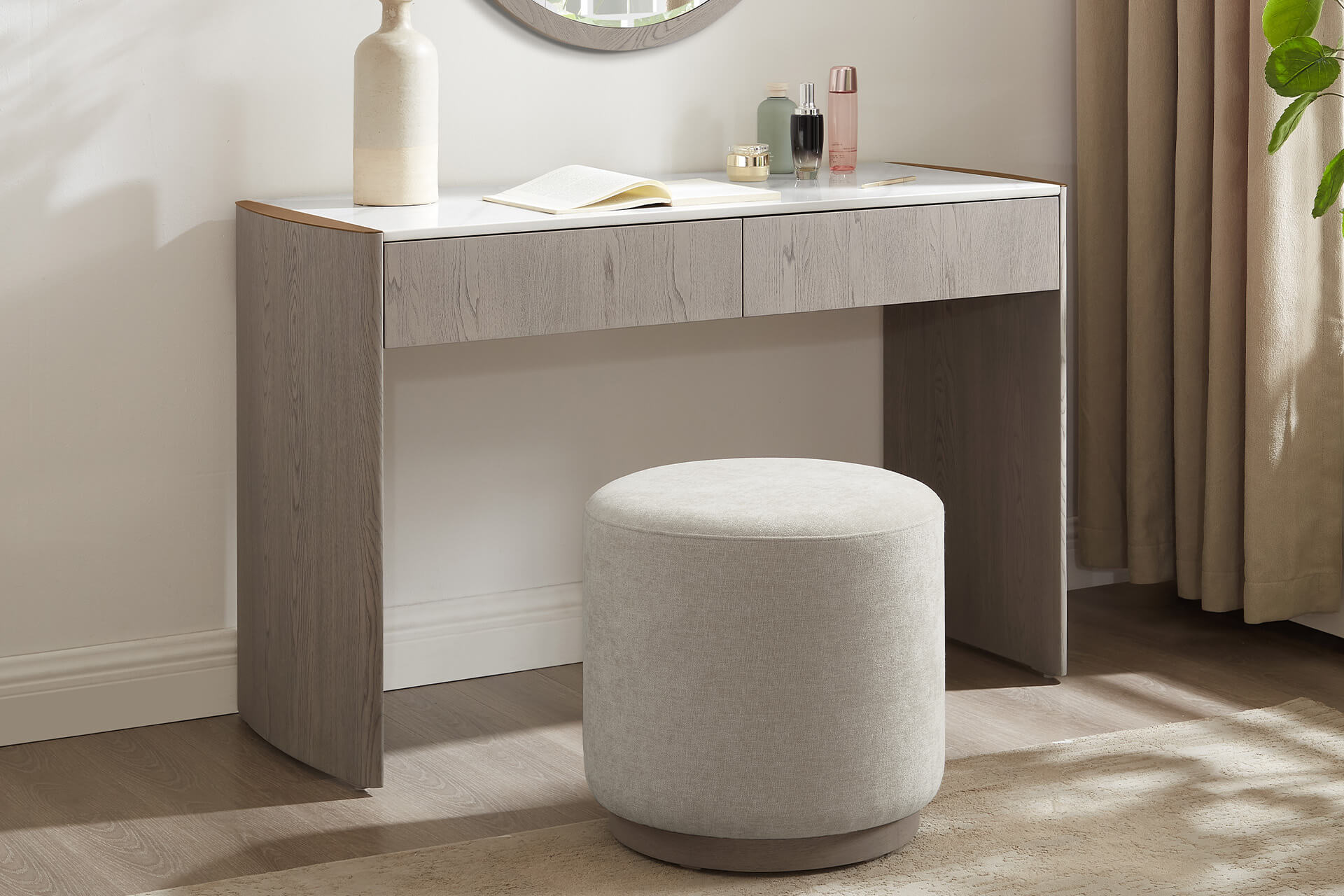 Mondello 2 Drawer Dressing Table