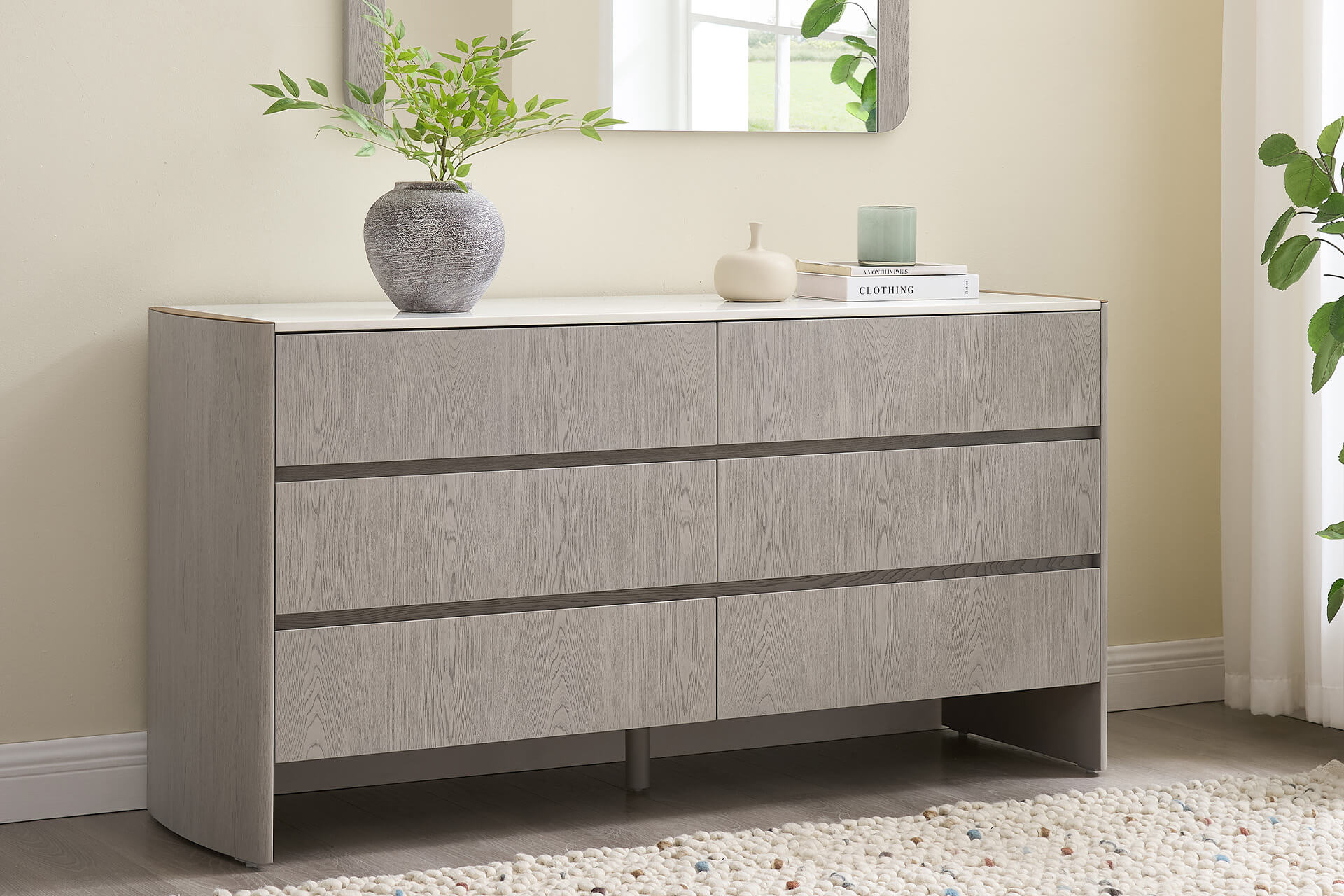 Mondello 6 Drawer Dressing Chest