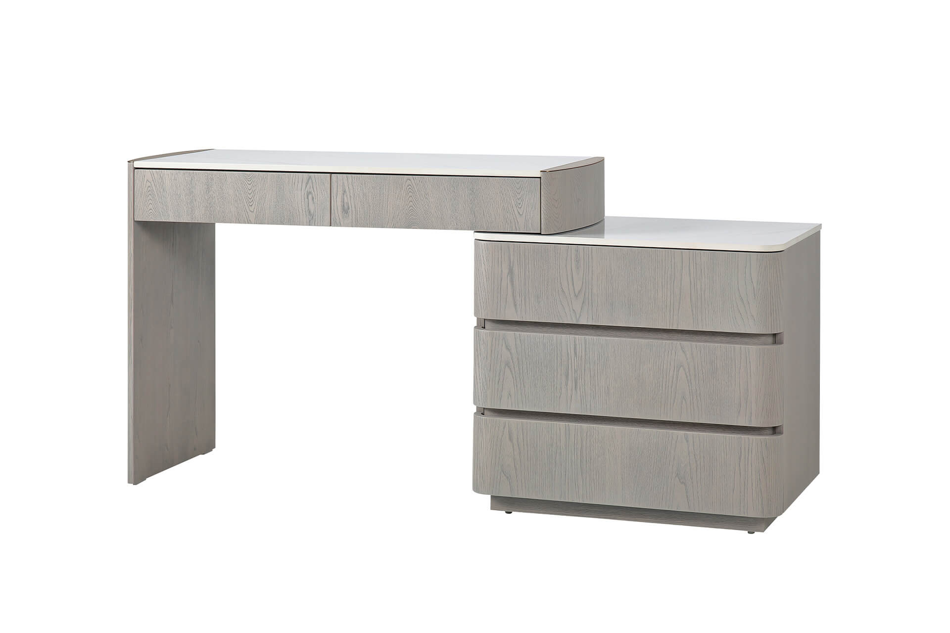 Mondello Dressing Table with 5 Drawer Chest