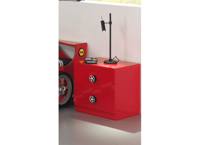 Monza Two Drawer Bedside - Room