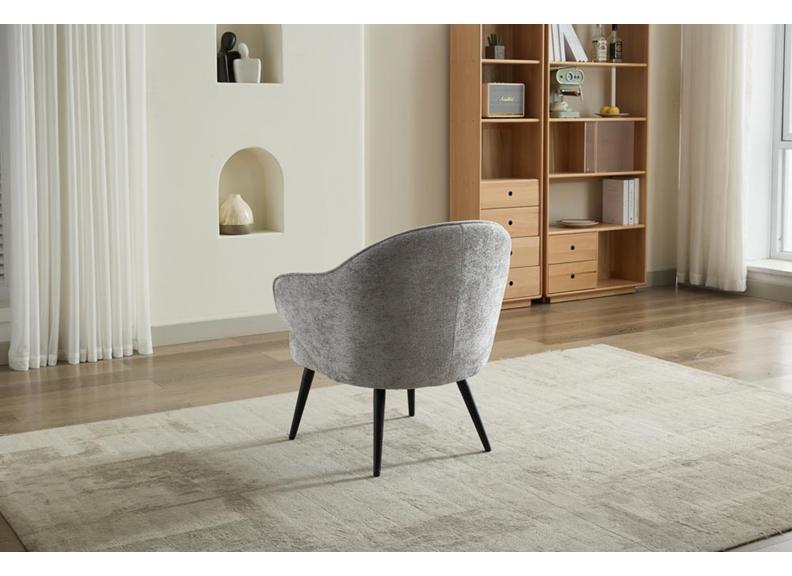 Morgan Grey Accent Chair