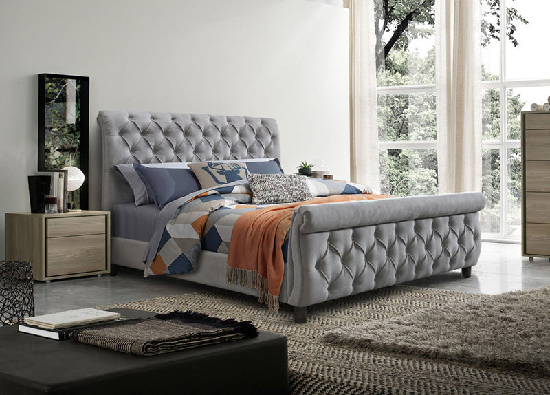 Morgan Grey Bed