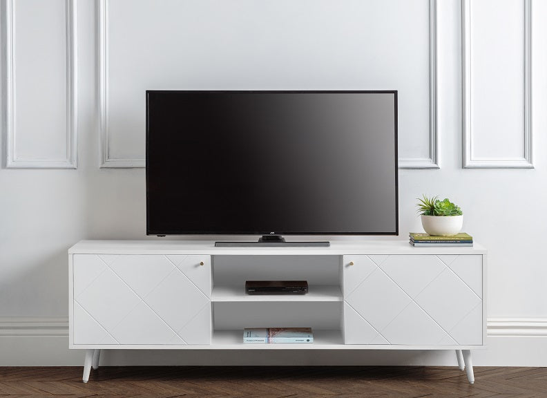 Moritz White TV Cabinet