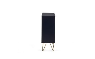 Murano Compact Sideboard - Matte Black | Elegant Storage for Modern Living