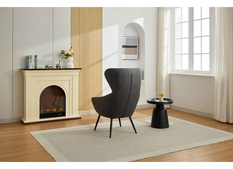 Nantes Graphite Accent Chair