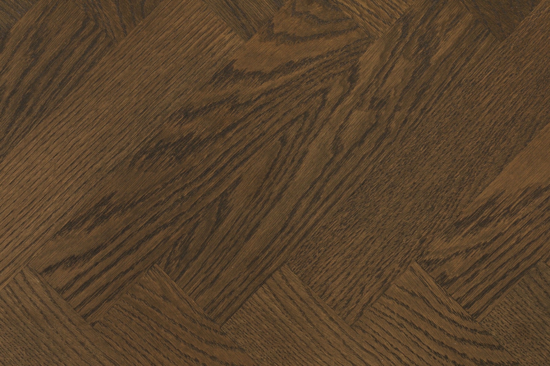 Nate Coffee Table in Brown or Natural Oak – Stylish Parquet-Style Design with Industrial Accents – Free Nationwide Delivery