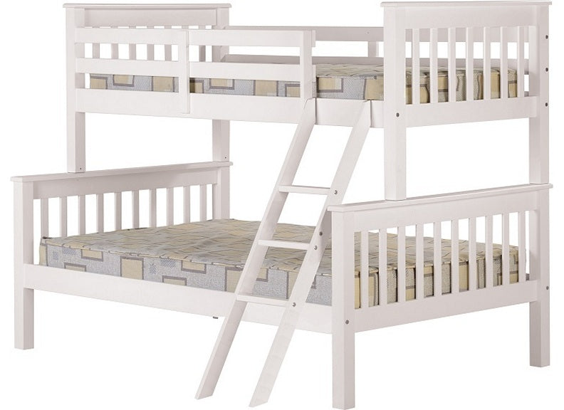 Neptune Triple Bunk In White C/O