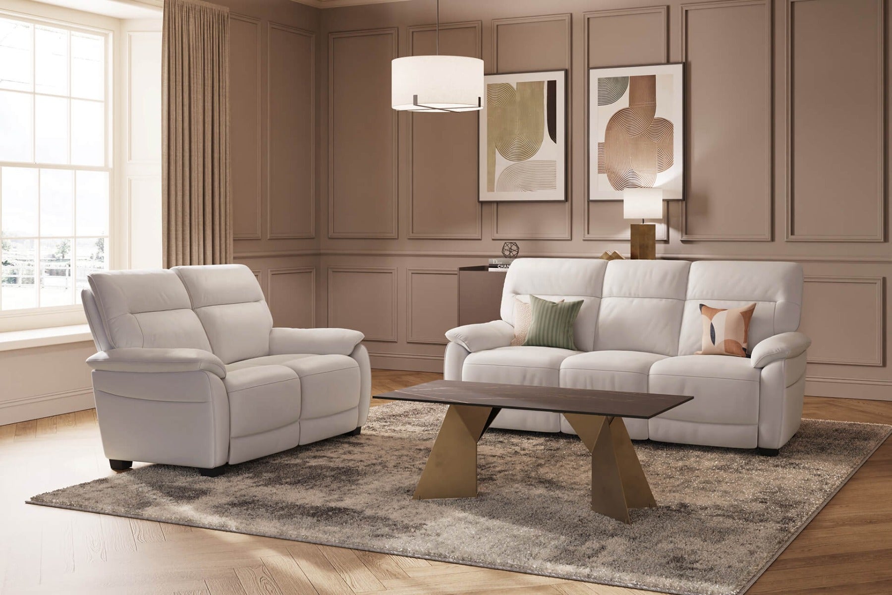 Nerano Fixed 3 Seater