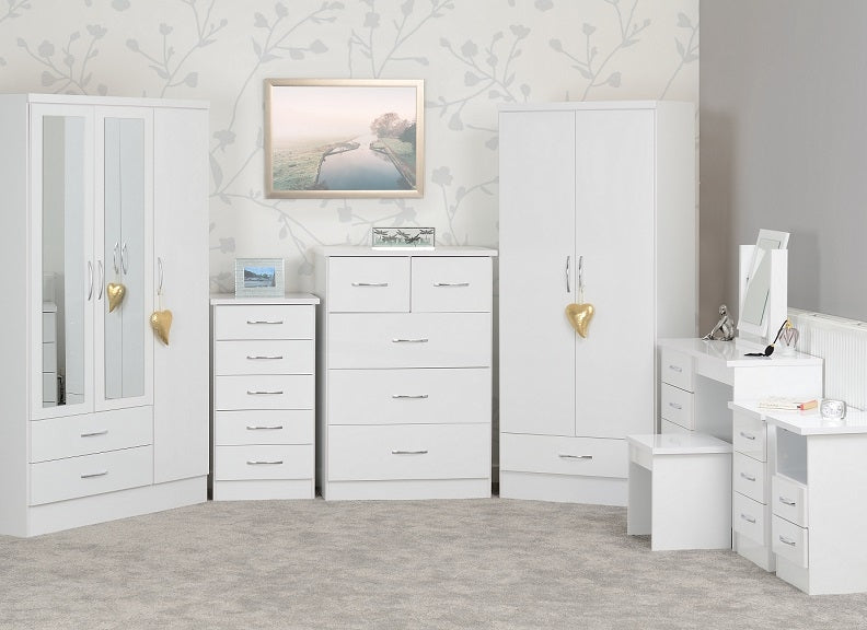 Nevada White Bedroom