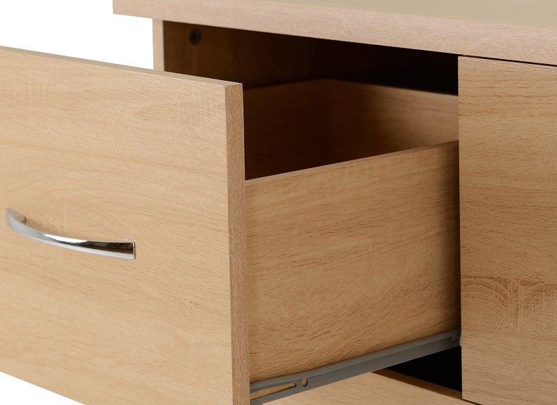 Nevada Sonoma Oak 2+3 Drw Chest - detail