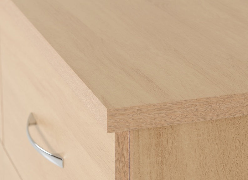 Nevada Sonoma Oak 3 Drw Chest - detail