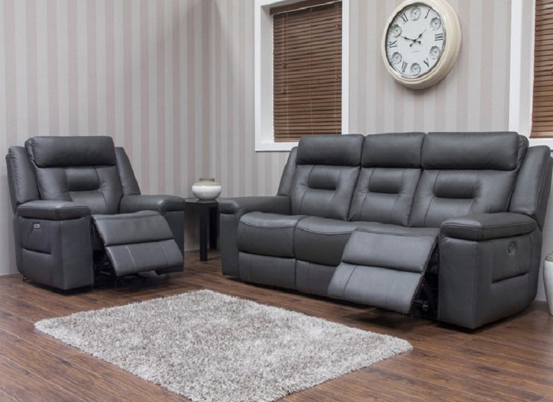 Osbourne Full Leather 3RR Sofa