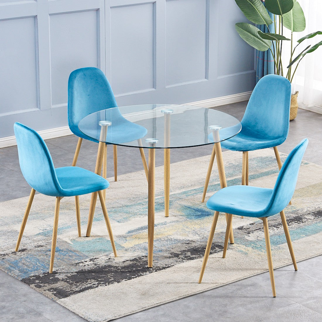 Oslo Blue Chair