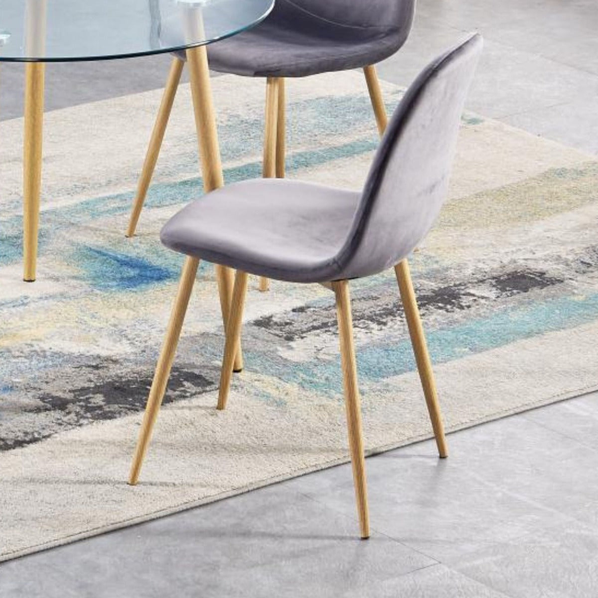 Oslo Grey Chair - Stylish and Comfortable Seating for Any Room
