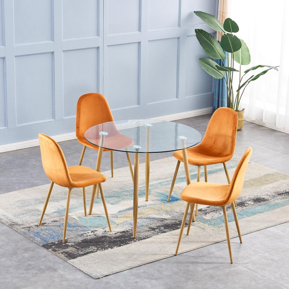 Oslo Orange Chair