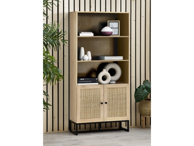 Padstow Oak Tall Bookcase (Pre-Order for September)