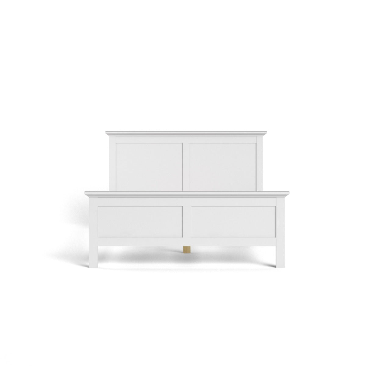 Paris 4ft6 Bed (140x190cm) - White
