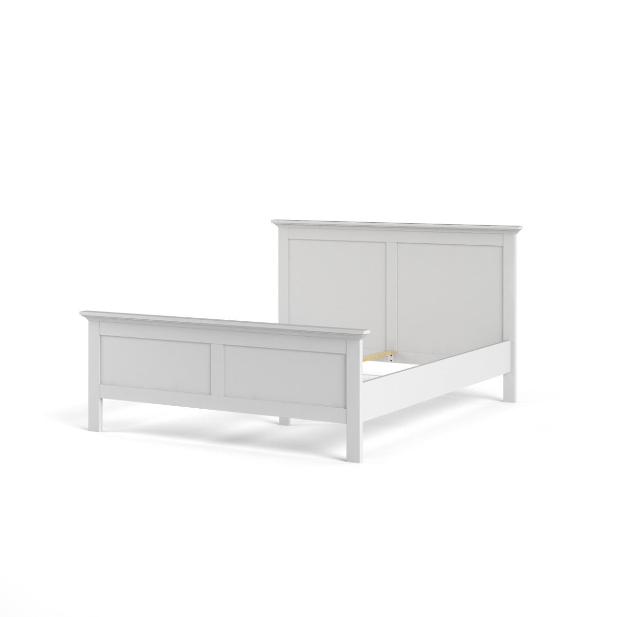 Paris 4ft6 Bed (140x190cm) - White