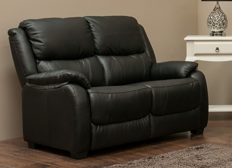Parker Half-Leather Fixed Two Seat Sofas