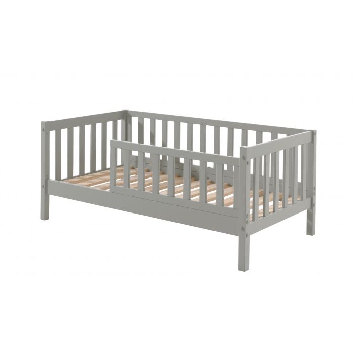 PEUTERBED 70 TODDLER BED 70 X 140 CM GREY