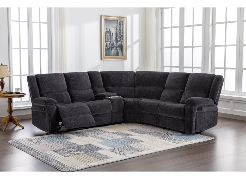 Perth Fabric Corner Sofa - 2