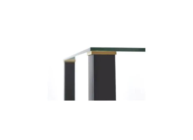 Piero Square Glass Table
