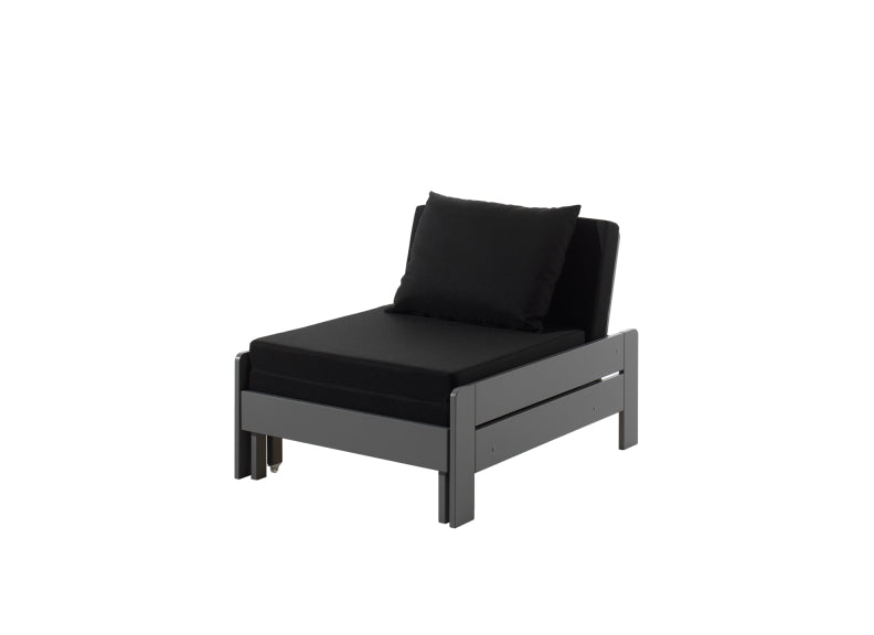 Pino Grey Sofa - closed