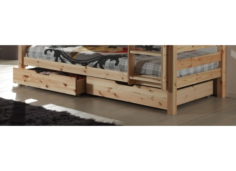 Pino Natural Double Drawers - Room