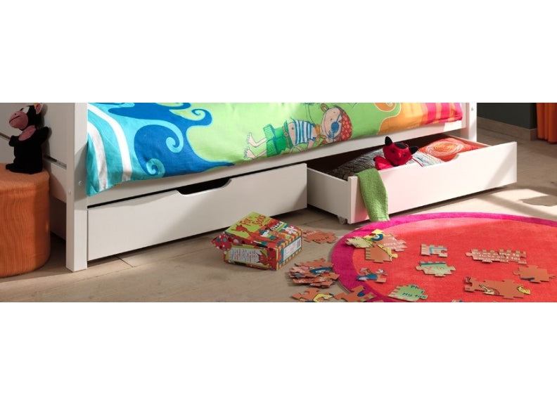 Pino White Double Drawers - Room