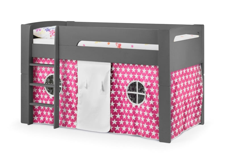 Pluto Anthracite Mid-Sleeper W/Optional Play Tent