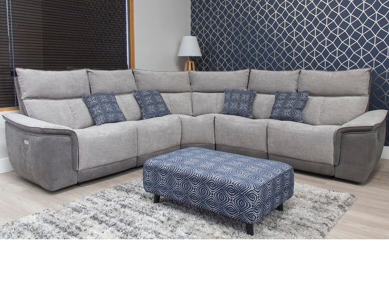 Poppy Blue Set W/Sofa
