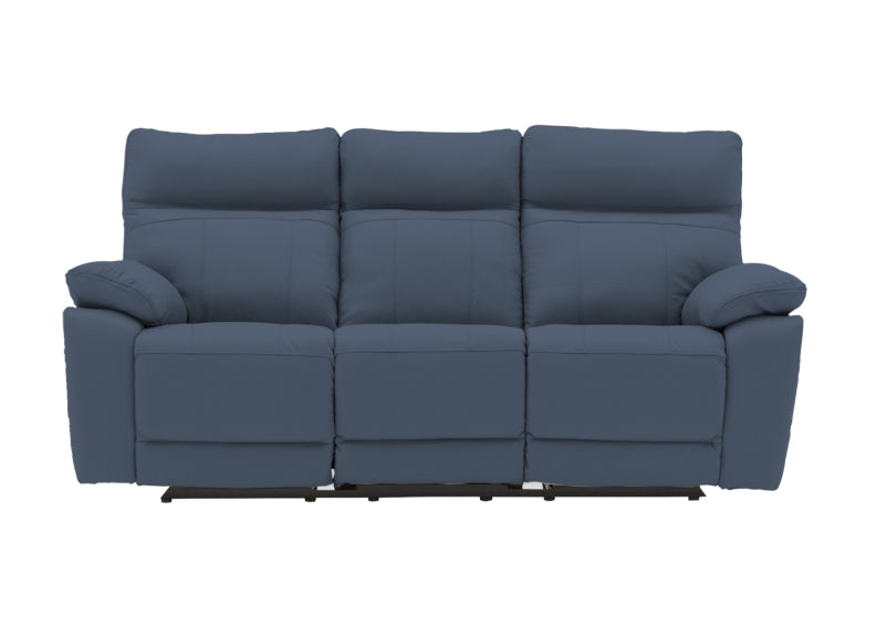 Positano Three Seat Recliner - brown